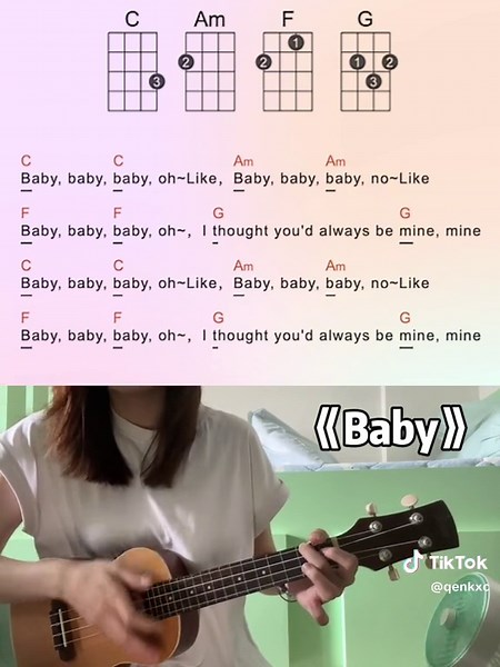 Ukulele Cover Baby | Baby baby baby oh like baby baby baby no | my first love broke my heart for the first time #ukulelecover #ukuleletutorial #ukuleletiktok #ukulelemusic #ukulele #ukelele #ukelelecover #ukeleletutorial #尤克里里 #尤克里里弹唱 #尤克里里彈唱 #烏克麗麗 #尤克里里弹唱谱 #尤克里里弹唱 #乌克丽丽 #尤克里里新手 #尤克里里教学 #自学尤克里里 #尤克里里指弹 #尤克里里弹唱谱 #尤克里里谱 #尤克里里入门 #看视频学乌克丽丽 #乌克丽丽初级选手 #零基础乌克丽丽 #尤克里里学习打卡 #尤克里里教程 #尤克里里自学弹唱 #尤克里里曲谱 #尤克里里简单弹唱 #零基础学烏克麗麗 #fyp #fypシ #fypシ゚viral #fypage
