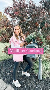 Mailbox chic! Easy holiday decorating idea for outside. ⠀ Drop the words TOO CUTE and I’ll send this prelit garland over along with other holiday favorites. ⠀ Also in my Amazon storefront under ‘holiday favorites.’ ⠀ #christmasgarland #christmasdecorating #christmasdecorations #christmasvibes #holidaystyle #holidaydecor #holidaytime #decoratingideas #decoratingtips #homedecorating #amazonhome | Jill Koch - Jill Comes Clean