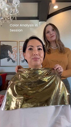 Color Analysis in session…. Know to Glow in your best colors! | The Color Analysis Queen