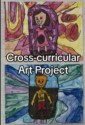 Big Dreams in First Grade: A Cross-Curricular Art Project