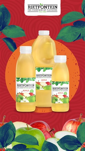 A flavour that's simply timeless, it's classic to the core. Refreshment that couldn't be more vibrant, it's bold to the core! Introducing Rietfontein Apple! 🍎🍏 Made for fun-loving vibes and effortless refreshment, taste apple the Rietfontein way: crisp to the core! 🤩🧃 #Chooseflavour #Rietfontein #TasteTheCrisp | Rietfontein