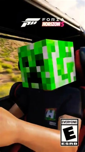 Safety First did you ever get the Minecraft helmet Forza horizon 5 #fh5 #minecraft #forzahorizon5