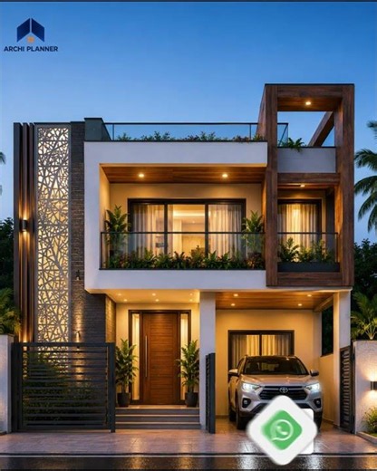 Attractive 3D architectural elevation for your dream house project.