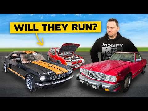 We Got All Of Our Cheap ABANDONED Cars Running!