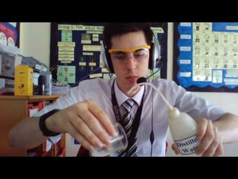 Preparing a Pure, Dry Precipitate