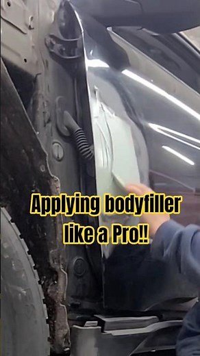 How I Apply Primer bodyfiller like a Pro! #auto #car #automobile #painting #automotive
