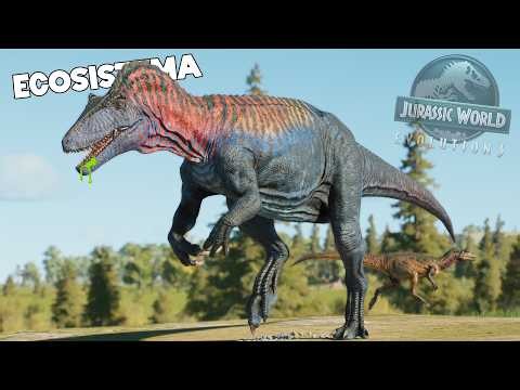 CHILANTAISAURUS NUEVO DINOSAURIO SUPERDEPREDADOR Megaraptor de la Zona B! Jurassic World Evolution 3