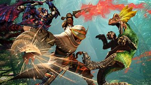 Quick, obvious lesson - taking on a boss meant for four people as a duo is inadvisable. | IGN