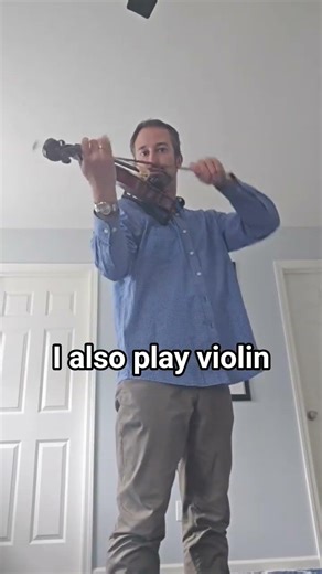 I don't just dance, I can play violin too! #tuff #unc