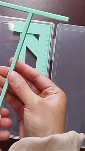 Bookbinding ruler set ASMR