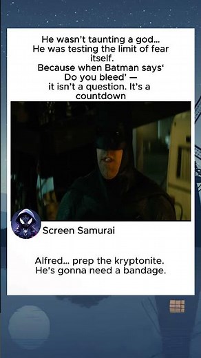 Do You Bleed? The Most Savage Batman Moment Ever