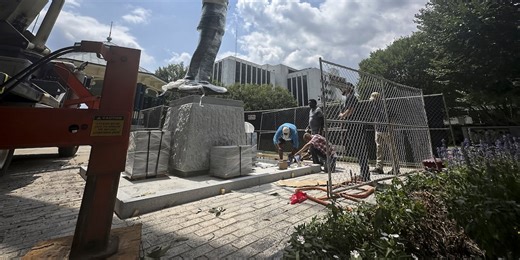 Statue of former congressman replaces Confederate monument in Decatur