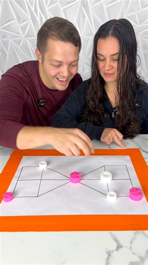 921K views · 2.5K reactions | DIY strategy Game ♟️Last Person with Pieces wins! #Boardgames #Games #couple #strategy | Heyimdanizzo | Facebook