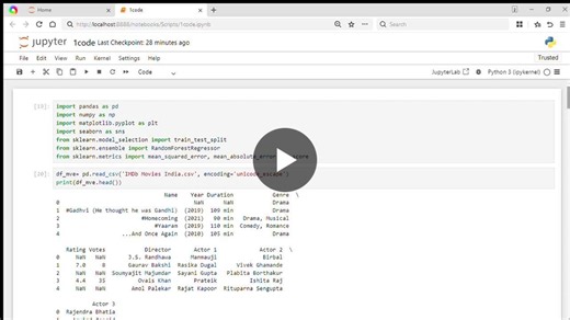 #codsoft #internship #datascience | Kreepa Kadu