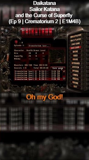 Did you save? #Daikatana #RetroGaming #BoomerShooter #GamingShorts #YouTubeShorts #FunnyGaming