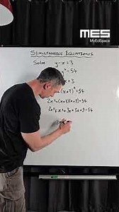 Who would solve Simultaneous Equations like this?