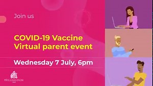 We're joining the NHS North West London Clinical Commissioning Group (CCG) who are hosting a virtual parent event on Wednesday 7 July, 6pm to 7pm. Aimed at parents with children aged 4–11 and will inform you about the vaccine and testing - and answer questions you may have. Dr. Reva Gudi from the Pine Medical Centre and the Mayor of Hillingdon, Cllr Roy Chamdal will be speaking. | London Borough of Hillingdon | Facebook