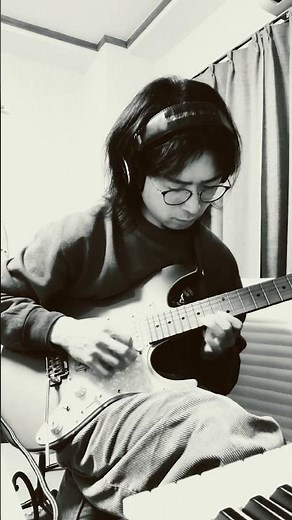 飾りじゃないのよ涙は(Blue Selection ver.) ギターソロ #井上陽水 #guitar