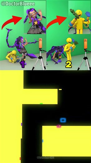 Who Wins in Midu Echoing Tutorial? (Poppy Playtime Chapter 5) | Blue Bouncing Square