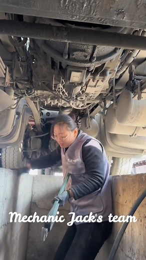 #mechanicjack #mechanic #truck #wheels #alignment | Mechanic Jack's team