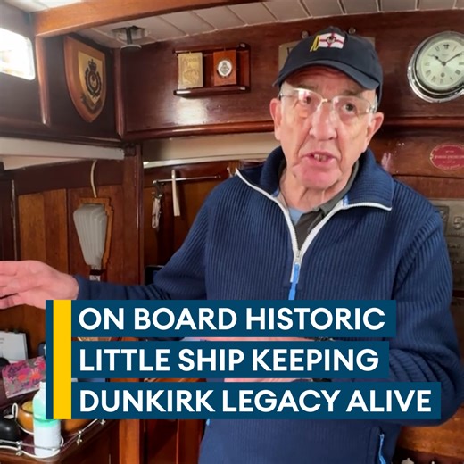 217K views · 10K reactions | A look inside the Little Ships keeping the memory of the miracle of Dunkirk afloat Over 60 of the original Little Ships are preparing for the commemorative voyage to Dunkirk to mark the 85th anniversary of Operation Dynamo – the evacuation of Dunkirk in 1940. 'Lady Lou' Skipper and Hon. Vice Admiral of the Association of Dunkirk Little Ships, Ian Gilbert, took us on board his historic ship | Forces News | Facebook