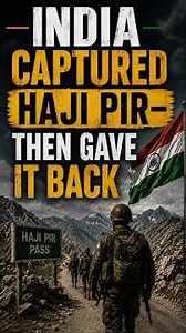 India Captured Haji Pir—Then Gave It Back: The Forgotten Battle of 1965 #indiapakistanwar #hajipir