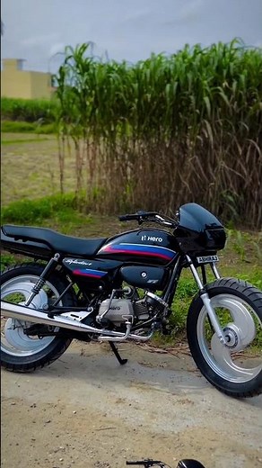 Splendor Plus alloy wheel modification 😈🦅!! #splender #tyer #alloywheels #splendormodified