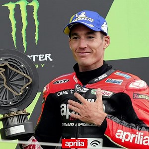 The Aprilia Racing Team remembers Fausto Gresini with this podium. . #Aprilia #ApriliaIndonesia #BeARacer #MotoGP | Aprilia