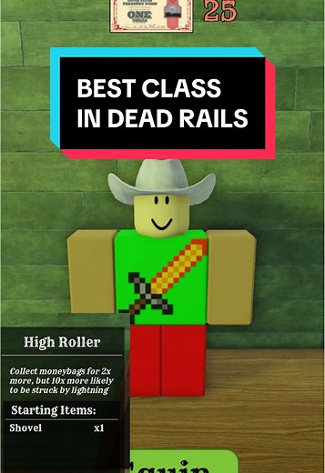 Exploring the Best Class in Dead Rails on Roblox