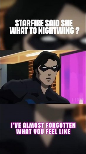 Nightwing And Starfires Relationship was spicy to say the least