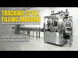 Automatic 4 nozzle servo tracking type filling machine for syrup bottle