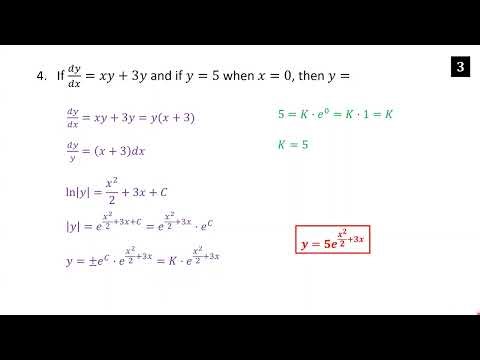 AP Calculus AB Crash Course Day 5 - Integration and Differential Equations
