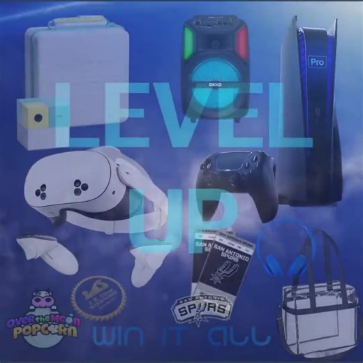 LEVEL UP BASKET INCLUDES: PlayStation5 Pro Game Console & Controller Meta Quest 3S All-In-One Virtual Reality Headset 5 Meta Quest Starter Games Nex Playground Active Play System 2 Spurs Tickets with Parking Pass Custom Cornhole Set by J.K. Oliver Woodworks Over The Moon Game Night Package GetChurched Game OKKO Base Speaker Onn Wireless Headphones Texas State Bluetooth Speaker Clear Gaming Console Tote Bag | Hill Country Christian School San Marcos | Facebook
