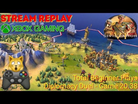 Civilization VI | Total Beginner Plays - Diplomacy Duel - Game 20.38