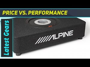 Alpine RS-SB12 Halo R-Series R2 Subwoofer Enclosure: Unleashing Next-Gen Bass Performance