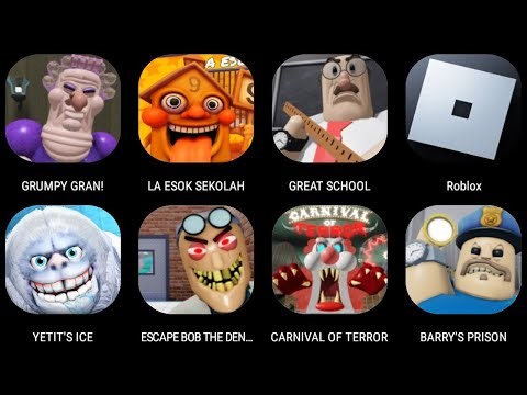 NEW Bosses Mode! Barry's Prison Run Full Gameplay,Roblox,GRUMPY GRAN!,Escape Bob the Dentist! SCARY.