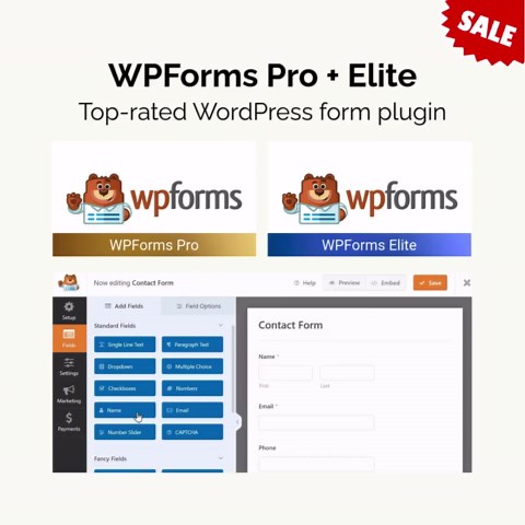 Wpforms Premium   Wpforms Pro   Wpforms Elite - Etsy Hong Kong