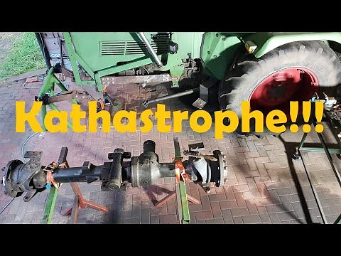 Restoration of all-wheel drive axle #Part 1: Removing the axle | Fendt Farmer 108s | DIY | BPW axle