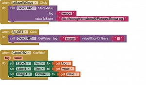 Get image from cloud DB error