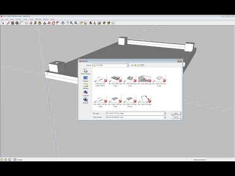 GOOGLE SKETCHUP EXPLODING COMPONENTS AND MODIFYING DIMENSIONS