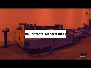 AM16649 8" Pines #6 Horizontal Mandrel Tube Bender with Boost System