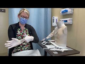 PICC Line dressing change, cap change, and flushing