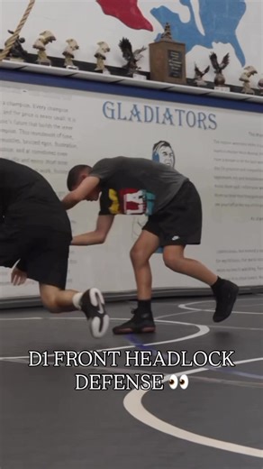12K views · 162 reactions | When your athlete gets snapped to a front headlock, the answer is simple and reliable: get hip to hip, pull down on the elbow, and the head becomes free then finish. Reps on this sequence build confidence under pressure and turn defense into points. 礪 Comment “GOLD” if you want to train like a State Champ 磊 | Pat Lugo | Facebook