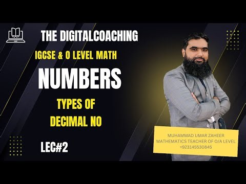 Types of Decimal No |IGCSE/ O LEVEL Mathematics||MUHAMMAD UMAR ZAHEER