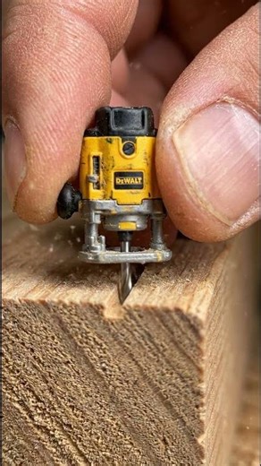 DEWALT Mini Plunge Router That Fits in Your Pocket #minitools #diy #dewalt