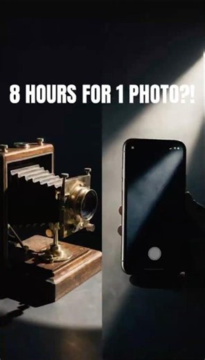 The First Photo Took 8 Hours 😳 | History of the Camera