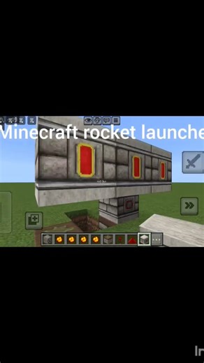Minecraft rocket launcher ❤️♥️
