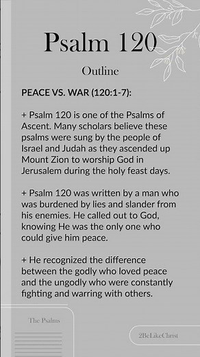 Psalm 120 Explained in 1 Minute... #biblestudy #biblestudysessions #1minutebiblestudy