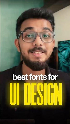 3 Best Fonts For UI Design 🔥