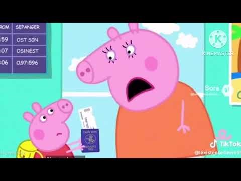 Peppa pig Gets Grounded Sora Ai Complation